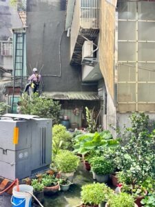 新北市樹林區公寓外牆防水工程施工
