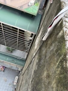新北市蘆洲區透天外牆修補工程施工