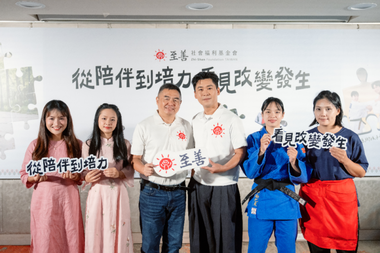 不只給一根釣竿　黃迪揚走進至善服務現場見證生命改變