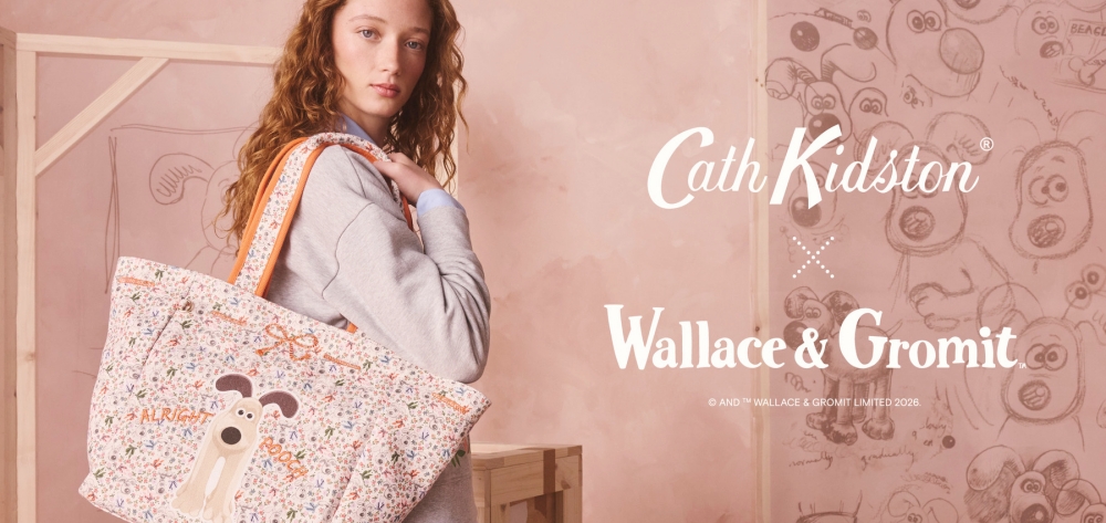 Cath Kidston 攜手英國經典動畫工作室 Aardman 推出限量 Wallace & Gromit 聯名系列