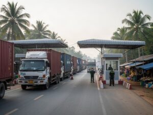 泰柬邊境封閉逾一年　柬埔寨出口年增19.7%、三廠停工近4,000人