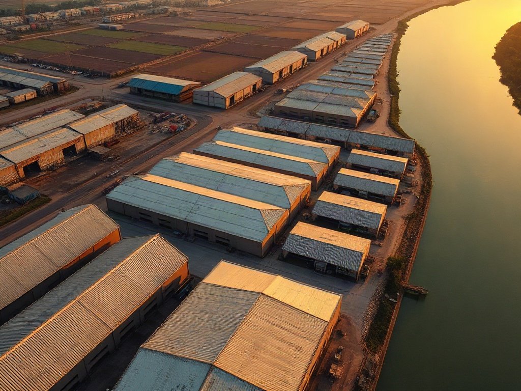 金甌核准Tắc Thủ工業區近4,000億越盾　對準水產深加工與倉儲