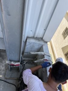 桃園市大溪區透天外牆排水管安裝工程施工