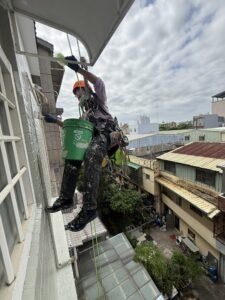 桃園市平鎮區透天外牆防水工程施工