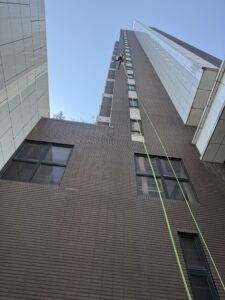 桃園市八德區社區外牆磁磚修補工程施工
