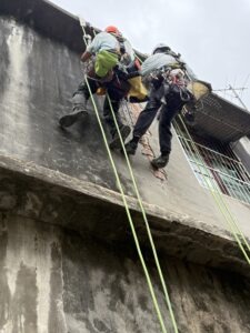 桃園市八德區透天外牆修補工程施工