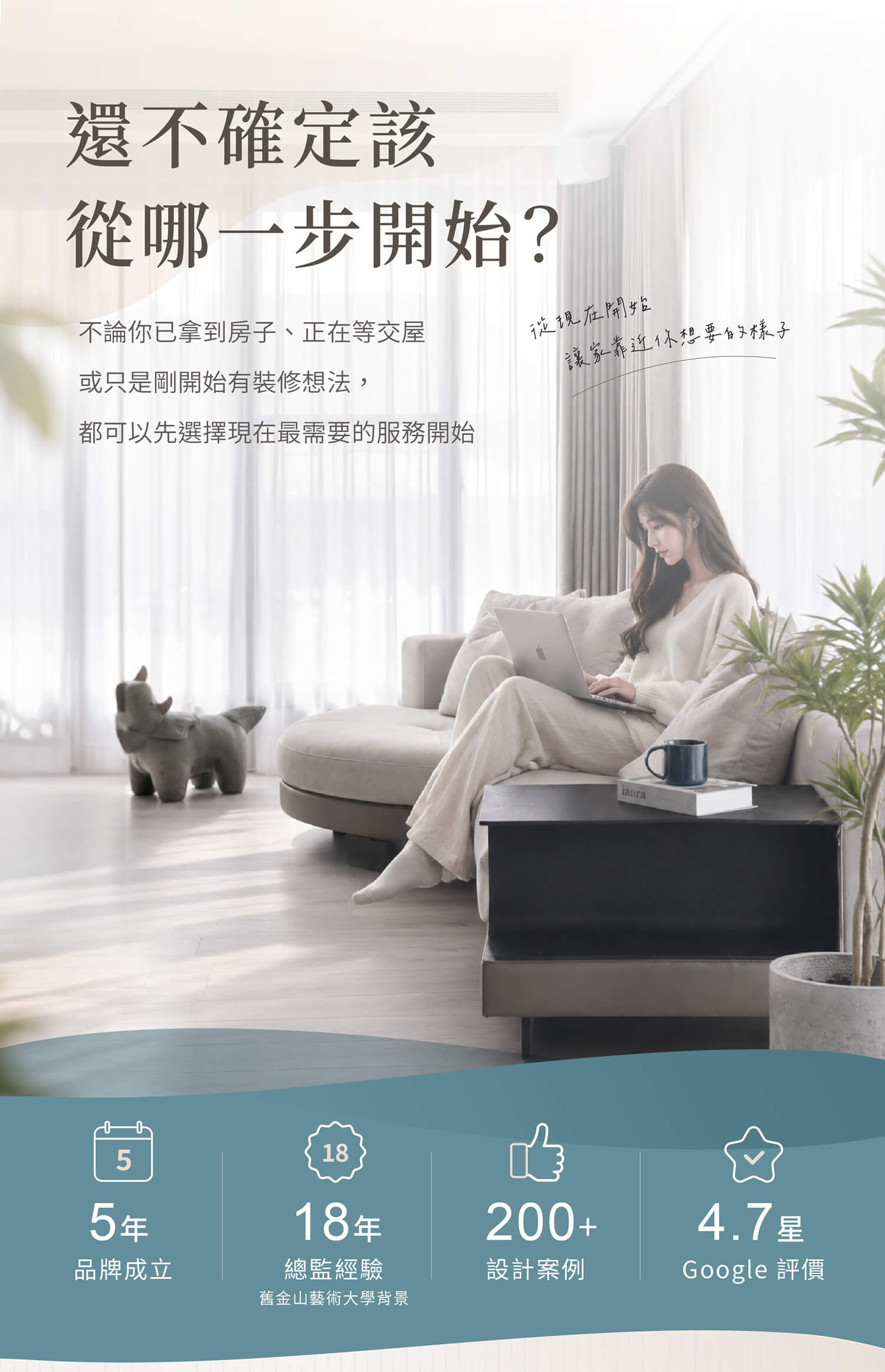 還不確定該從哪一部開始?都可以選擇現在最需要的服務開始