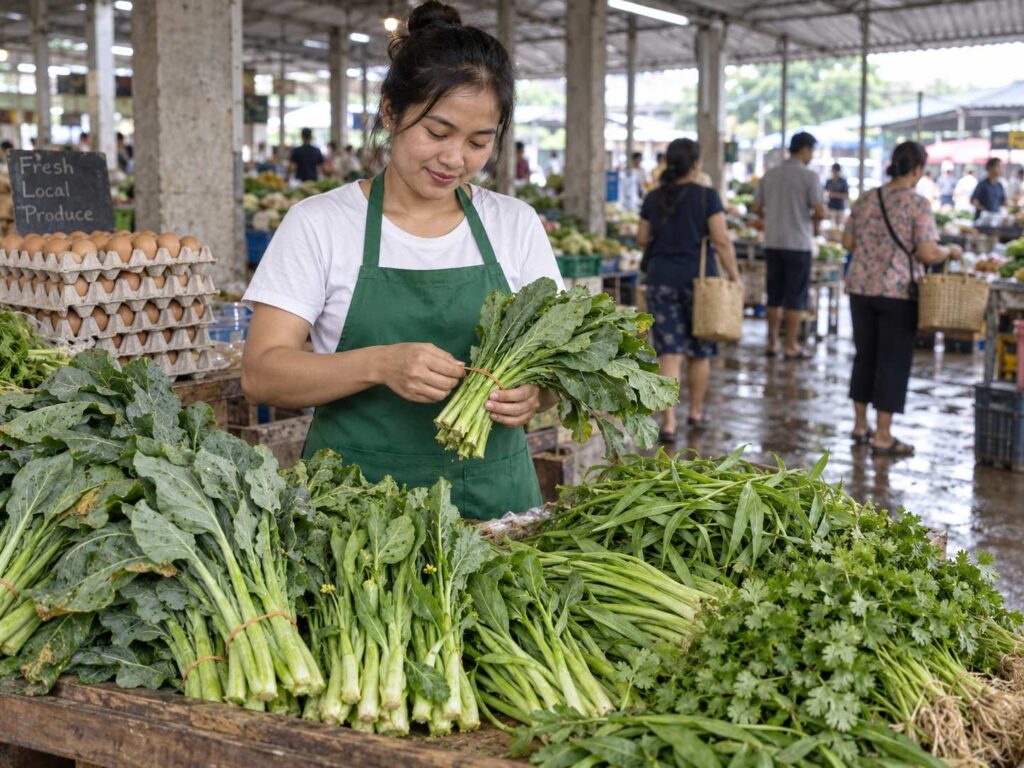 泰國洪水先打葉菜 芥藍批發價升到9月上半月2.6倍 泰國洪水先打葉菜 芥藍批發價升到9月上半月2.6倍