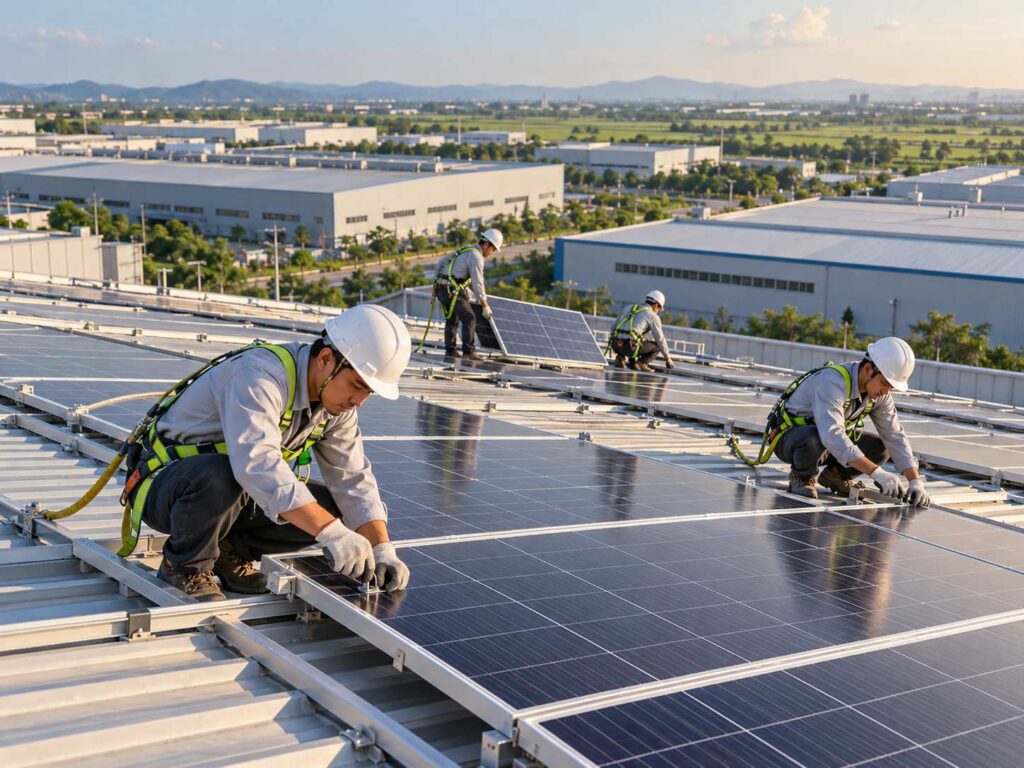 越南屋頂光電補助要在年底前出台，工業區加儲能受鼓勵