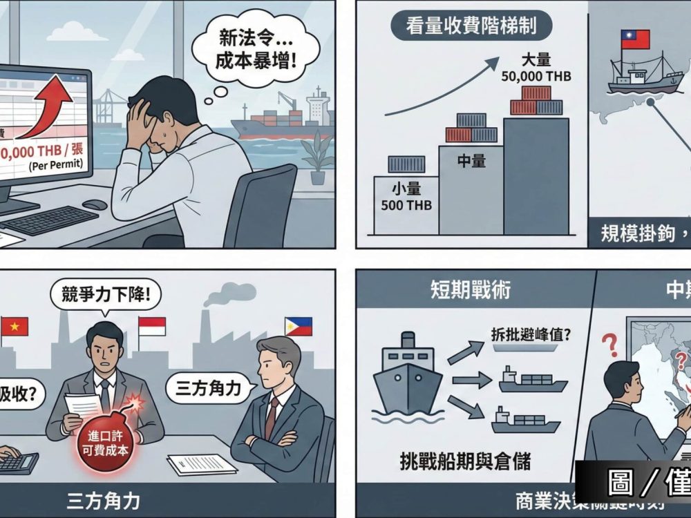 泰國：水產進口許可漲價風